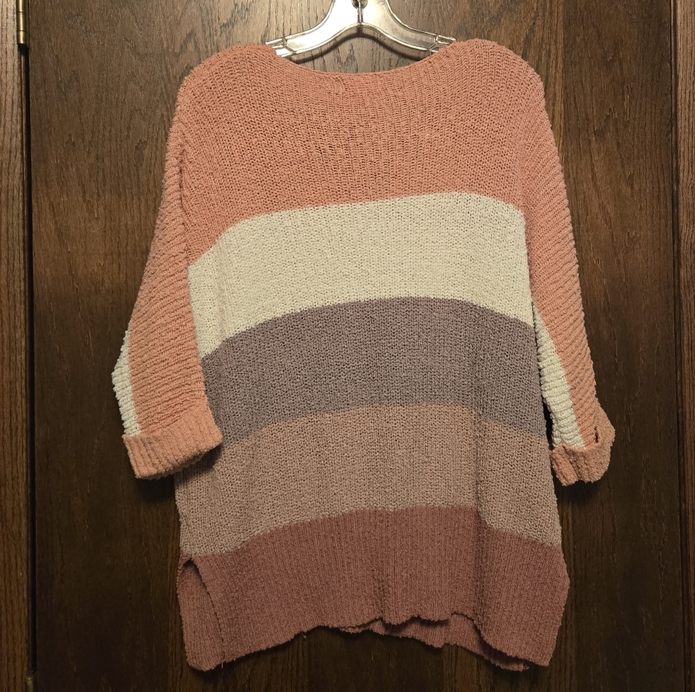 Altar'd State Colorblock Sweater - Picture 2 of 6